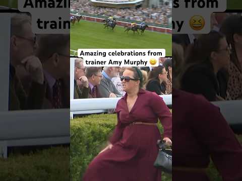 BRILLIANT trainer celebrations after Chester victory!