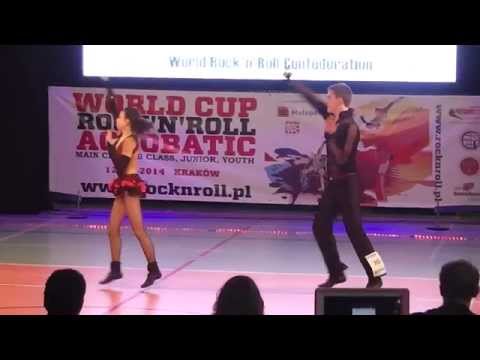 ERSHOV Mikhail - ZINCHENKO Maria, Final - Foot technique, Rock 'n' Roll-B class