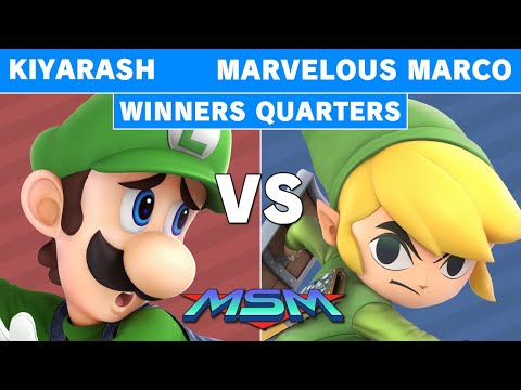MSM Online 40 - Kiyarash (Luigi) Vs. Marvelous Marco (Toon Link) Winners Quarters - Smash Ultimate