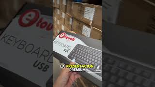 TECLADO DE LUXE USB ETOUCH®