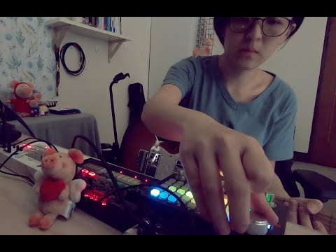 #16 ZOIA, Volca Sample, Volca FM, Boss RC300 (on the floor)