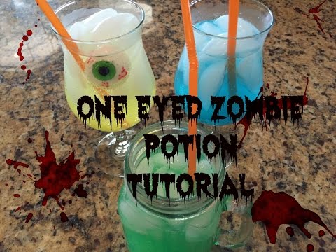 Halloween One Eyed Zombie Potion Tutorial Video