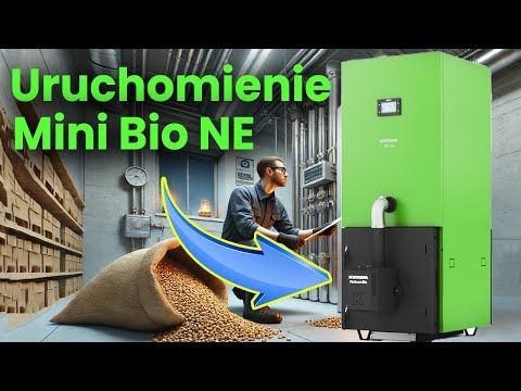 ✅ Uruchomienie kotła Kostrzewa Mini Bio – ile pelletu zużyje zamiast węgla? - odc.280 Dobrekotly.pl