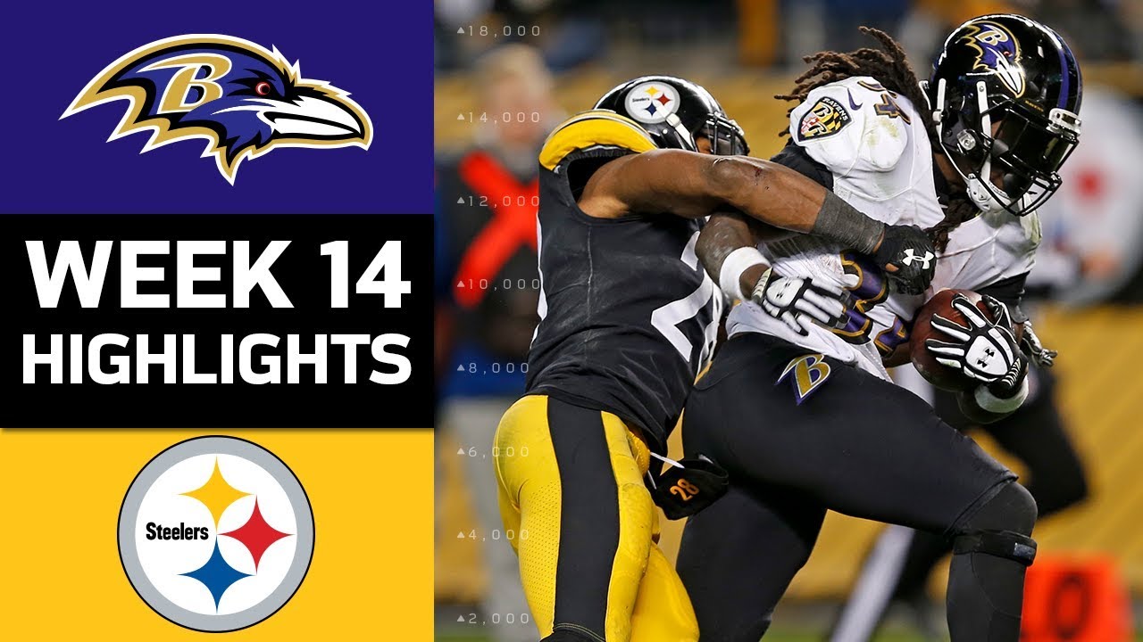 Ravens vs. Steelers | NFL Week 14 Game Highlights
