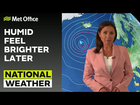 26/07/23 – Rainy and Humid – Evening Weather Forecast UK – Met Office Weather