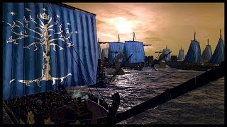Gondor&#39;s Grand Navy V Corsairs Of Umbar - Naval Battle | Lord Of The Rings Total War