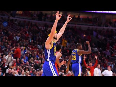 Klay Thompson Full Highlights: Warriors vs Bulls - NBA Record 14 Threes! (52 Pts) 10-29-2018