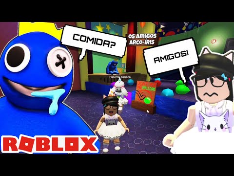 CUIDADO Com FALSOS AMIGOS de RAINBOW FRIENDS - Roblox