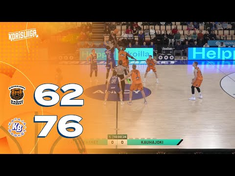 Kataja Basket vs. Kauhajoki - Game Highlights