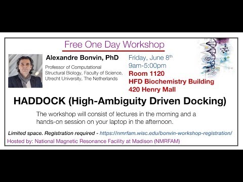 HADDOCK (High-Ambiguity Driven Docking) Workshop