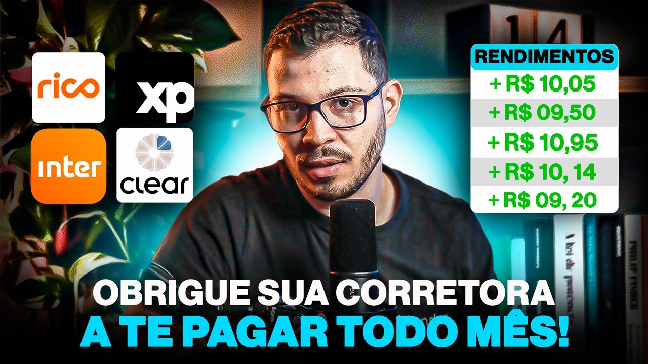 Faça Sua Corretora Te Pagar Rendimentos Todo Mês - Passo a Passo!