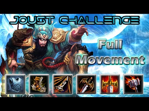 Smite - Joust  1v1 Challenge #5 - Guan Yu Full Movement