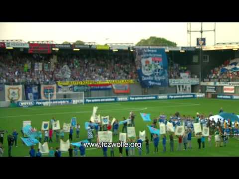 SFEER TIFOSI  FC ZWOLLE - RKC WAALWIJKL 22 APRIL 2011