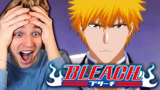 MY FIRST REACTION TO BLEACH!!