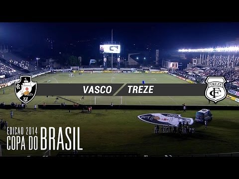 Vasco 1x1 Treze-PB - CDB 2014