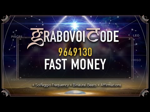 Grabovoi Numbers for NEEDING FAST / URGENT MONEY | Grabovoi Sleep Meditation with GRABOVOI Codes