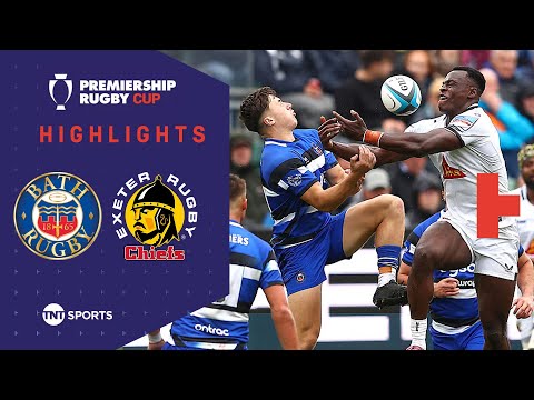 CLOSE ENCOUNTER 💪 | Bath Rugby vs Exeter Chiefs | Premiership Rugby Cup Highlights 🏆