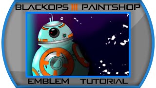 Black Ops 3 - BB-8 ( Star Wars Droid ) Emblem Tutorial