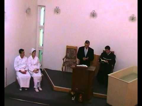 Adrian Dumitru, predica la botezul familiei Roman