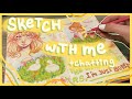 SKETCH WITH ME Taking About Art Block Motivation Tracing And More Sketchbook Sunday 3