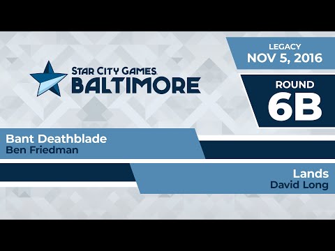 SCGBALT: Round 6b - Ben Friedman vs David Long | Legacy