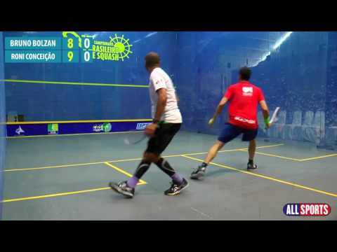 🟢 37º CAMPEONATO BRASILEIRO DE SQUASH/2016 - (PROFISSIONAL) BRUNO BOLZAN x RONI CONCEIÇÃO