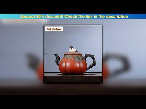 Best 540ml Authentic Yixing Purple Clay Teapots Handmade Crane Eggplant Pot Raw Ore Zhu Mud Kettle•