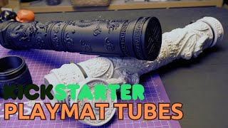 Playmat Tubes from Kickstarter!