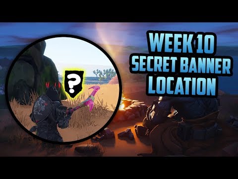 Season 7, Week 10 | *SECRET* Banner Location! (Free Banner) - Fortnite