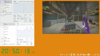 釣り配信(minecraft)～修繕がつれるまで～