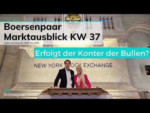Marktausblick KW 37 Börse | COT | VIX DAX NASDAQ100 DOWJONES S&P500 EURUSD WTI HANGSENG