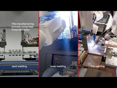 ABB Robots  carry out various welding processes at Permascand