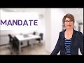 MANDATE Means