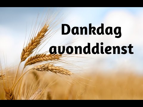 Dankdagavonddienst Mattheüs 14  -  Ds. C.P. de Boer