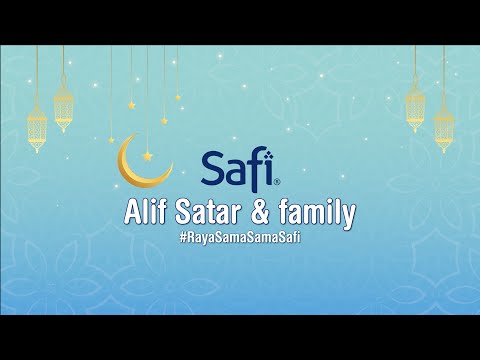 SAFI Raya 2020 - Alif Satar & Keluarga