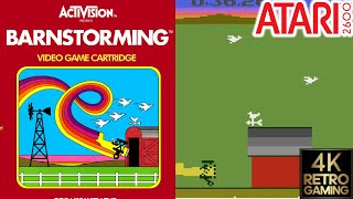 Barnstorming Atari 2600 4k Gameplay