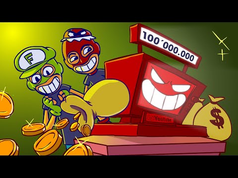 ROBANDO VISITAS DE YOUTUBE!! - Fernanfloo Animado