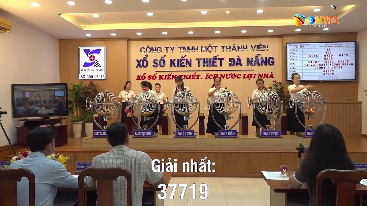 🔴 Kết quả quay số mở thưởng Xổ số kiến thiết Đà Nẵng ngày 9/9/2026