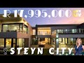 Inside a R17,995,000 ULTRA MODERN MASTERPIECE in Steyn City Luxury Home Tour