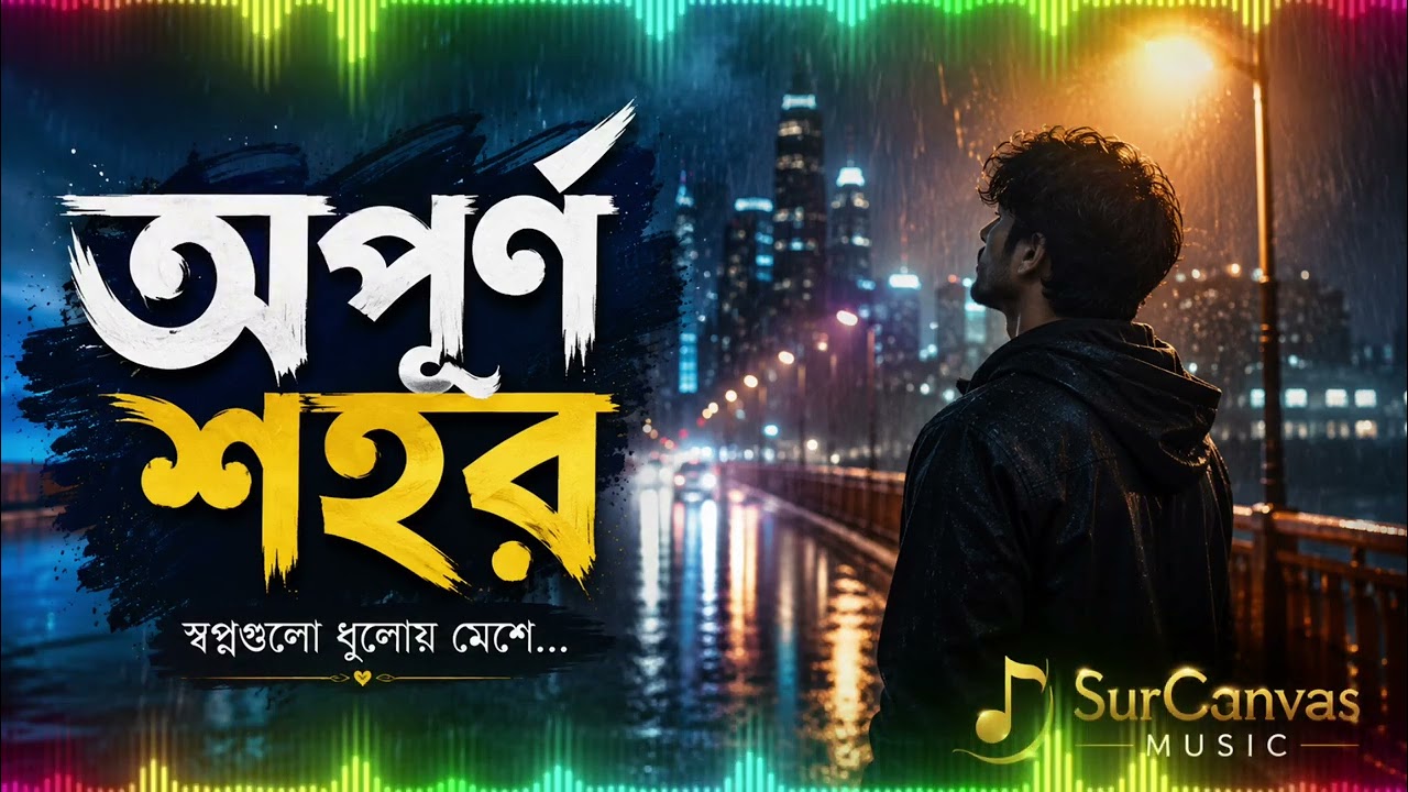 অপূর্ণ শহর | | নতুন বাংলা আবেগের গান ২০২৬ | SurCanvas Music by SurCanvas — Official Music Video