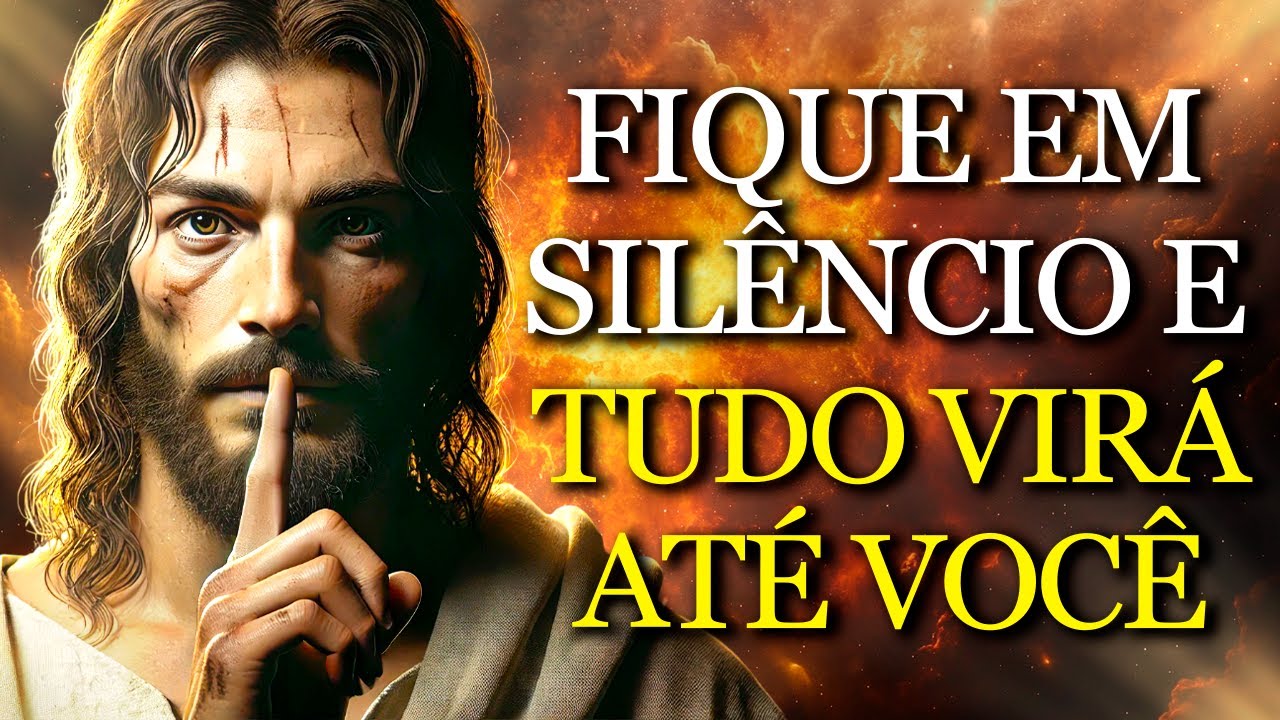 JESUS REVELOU QUE NO SILÊNCIO ESTÁ O CAMINHO PARA RECEBER TUDO O QUE VOCÊ ESPERA