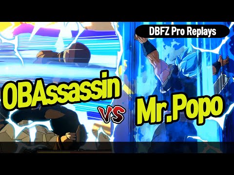 【DBFZ】 Mr.Popo's Gogeta! Mr.popo vs OBAssassin 【DBFZ Pro Replays】