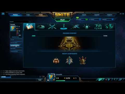 How To See Your Achievements In Smite