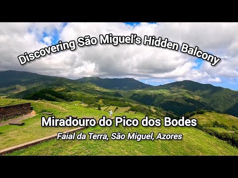 Discovering Sao Miguel's Hidden Balcony | Miradouro do Pico dos Bodes | Faial da Terra, Azores