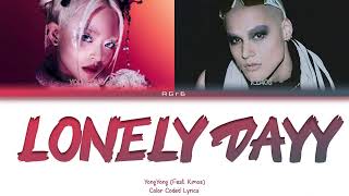 Download lagu YongYong (용용) - Lonely dayy (feat. Kimos) | Color Coded Lyrics (Han/Rom/Eng) mp3