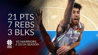 [高光] Chet Holmgren 21 Pts 7 Rebs VS Warriors