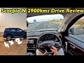 Mahindra Scorpio N 2900kms Drive Review L Better Than Safari Aayushssm