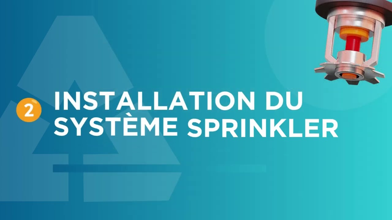 Projet Becker – Sécurité incendie par sprinklers