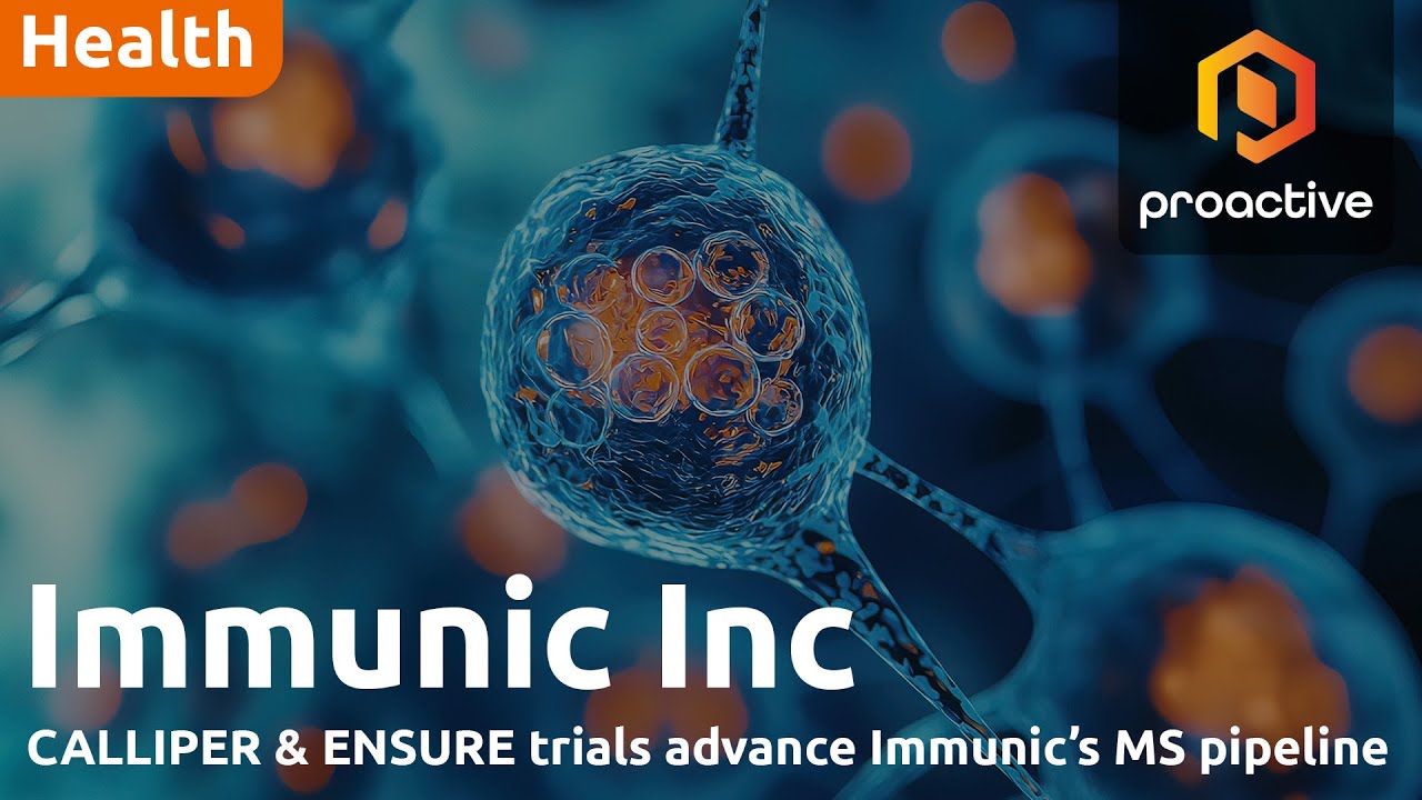 Immunic CEO on strong Q2 progress with vidofludimus calcium trials for MS