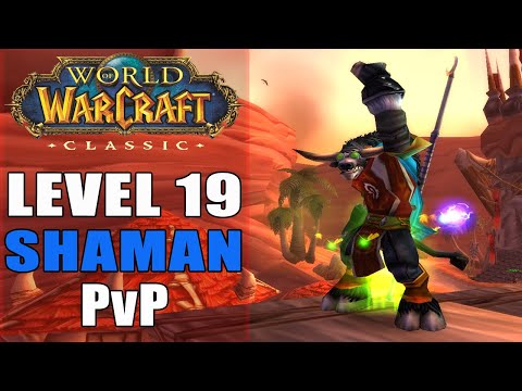 The Best Classic WoW Level 19 Twink Shaman PvP (Firesong)